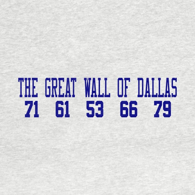 The Great Wall of Dallas by Retro Sports